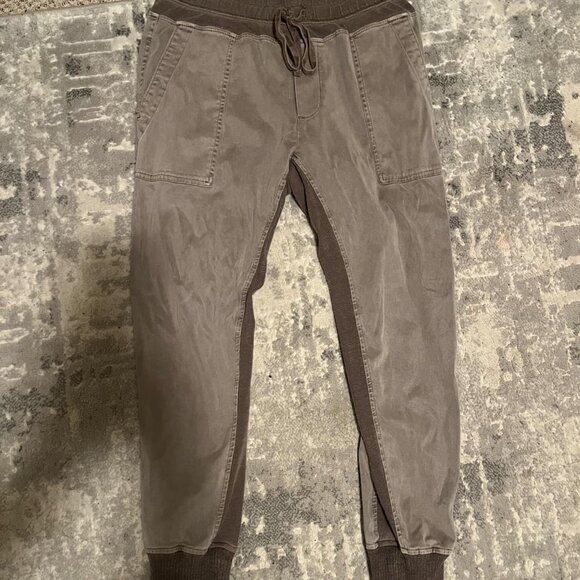 James Perse mixed media pants - Picture 2 of 2